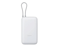 Xiaomi Power Bank 20000mAh Integrated Cable GL Light Gray 61826 - 1502043 - zdjęcie 1